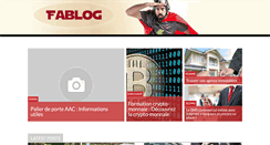 Desktop Screenshot of fablog.fr